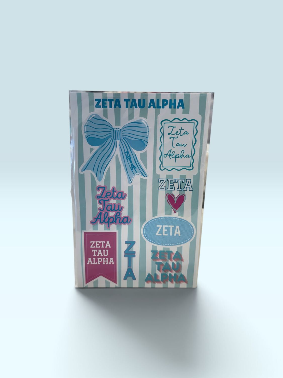 Zeta Tau Alpha sticker sheet AD