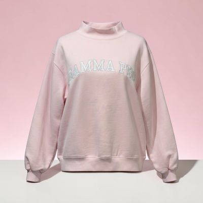 AD Gamma Phi Beta Mock Neck Sweatshirt S/M