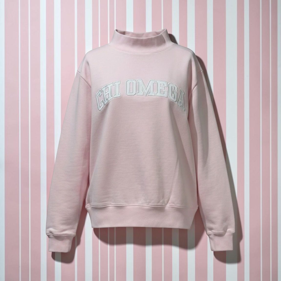 AD Chi Omega mock neck sweatshirt L/XL