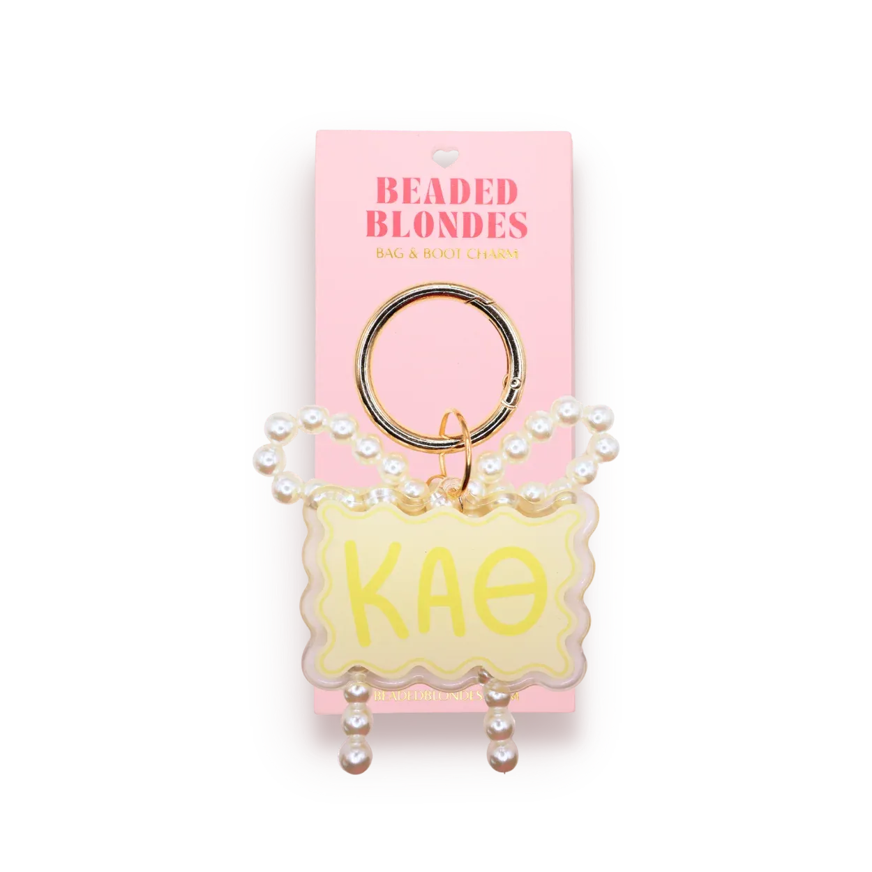 Kappa Alpha Theta Bag and Boot Charm