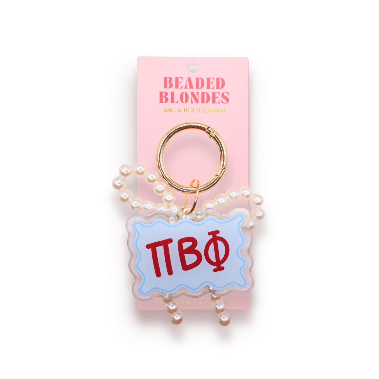 Pi Beta Phi Bag and Boot Charm
