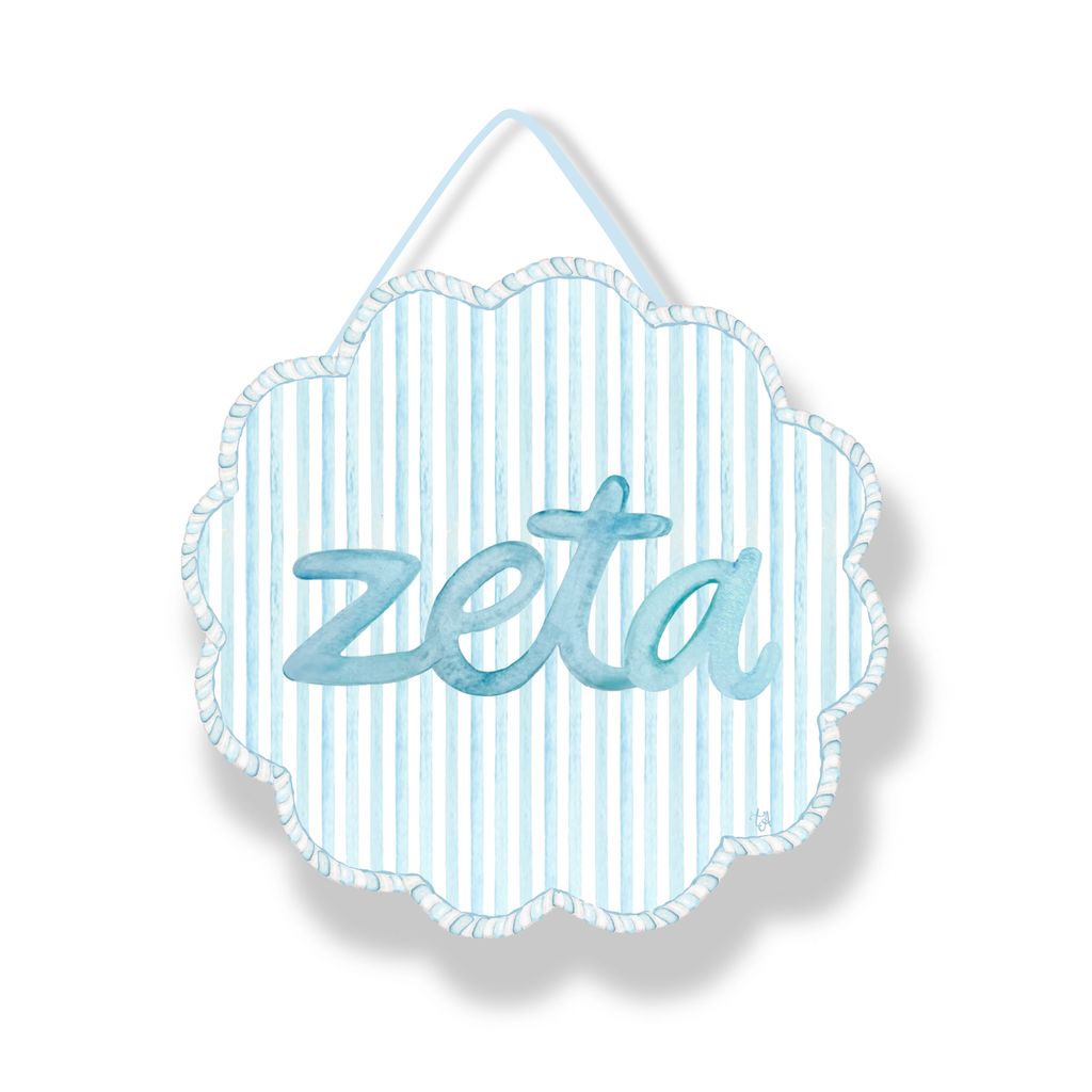 2026 Zeta Tau Alpha acrylic door hanger