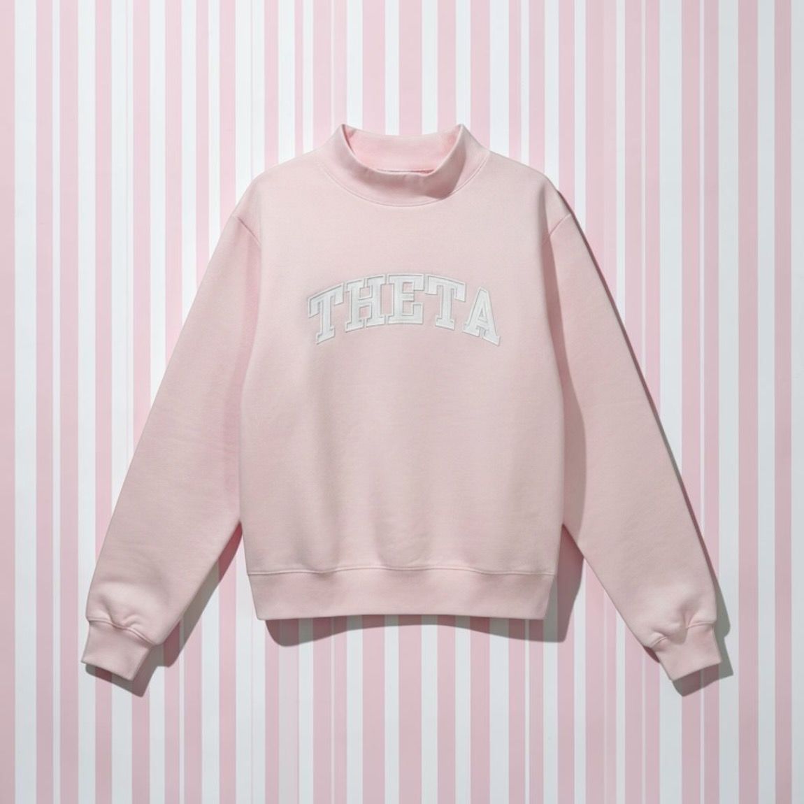 AD Kappa Alpha Theta Mock Neck Sweatshirt L/XL