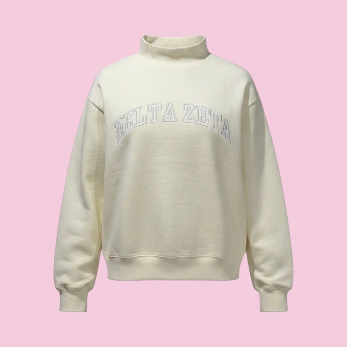 AD Delta Zeta mock neck sweatshirt S/M