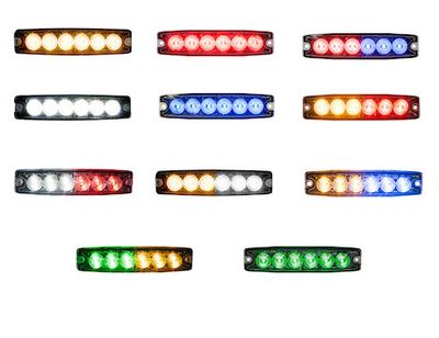 Ultra Thin 5 Inch LED Strobe Light Series