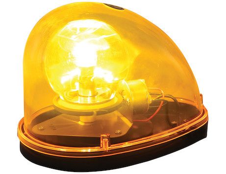 5.5 Inch Amber Halogen Revolving Light