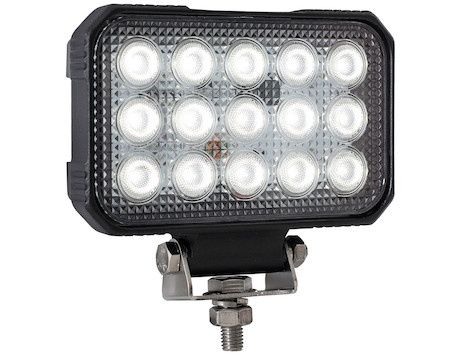 6 Inch by 5 Inch Rectangular LED Clear Flood Light