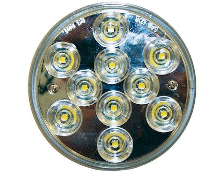 4 Inch Clear Round Backup Light Kit With 10 LEDs