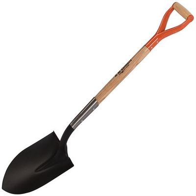 SHOVEL ROUND POINT OPEN BACK AML D-GRIP (RPS30)