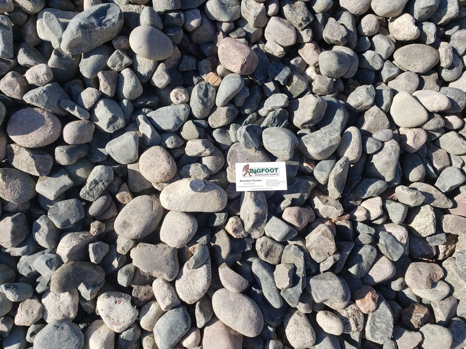 Bulk #4 Bluestone 1 YD (Decorative Canadian Stone)