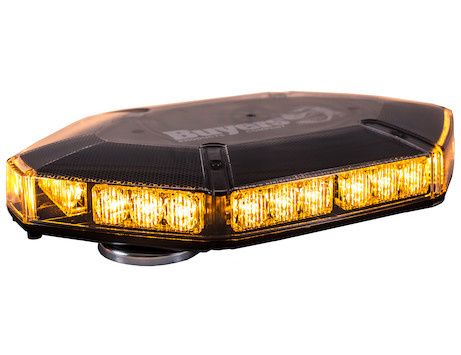 17 Inch Octagonal LED Mini Light Bar Series, Color: Amber