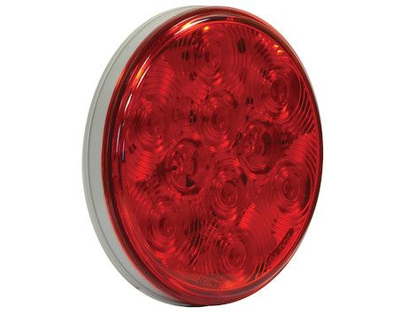 4 Inch Round Stop/Turn/Tail Light with 10 LEDs, Model: Basic