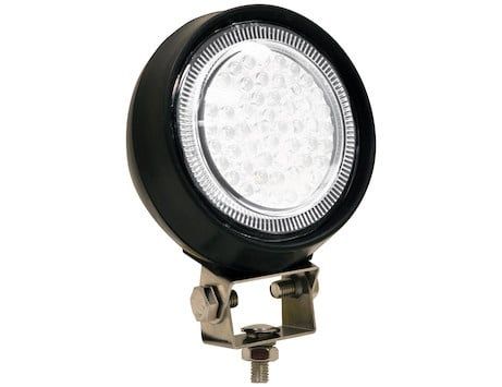 5 Inch Wide LED Sealed Rubber Flood Light Series, Color: Clear