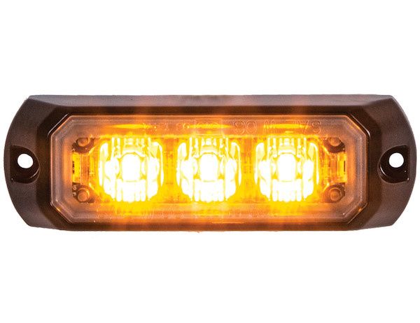 3.5 Inch LED Strobe Light, Color: Amber