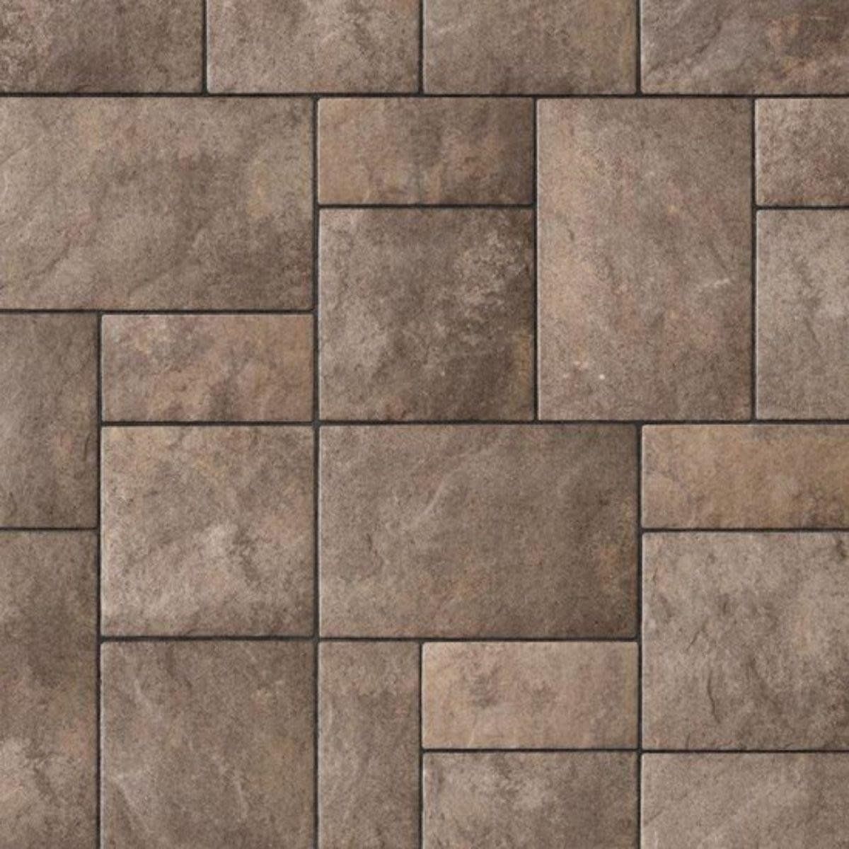 Beacon Hill Endura Flagstone (11.66 SQFT / Layer) Walnut