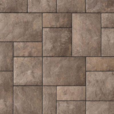Beacon Hill Endura Flagstone (11.66 SQFT / Layer) Walnut