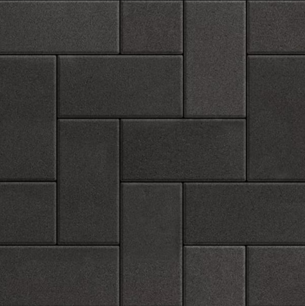 Holland Premier 6cm (54 PCS/Layer, 11.80 SQFT/Layer) Dark Charcoal