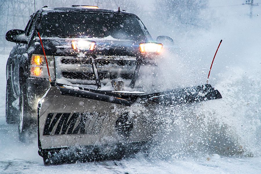 SnowDogg® VMX75II Snow Plow- 90&quot;