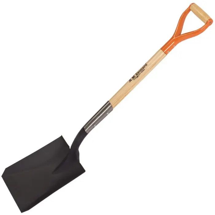 SHOVEL SQUARE POINT OPEN BACK D-GRIP (SPS30)