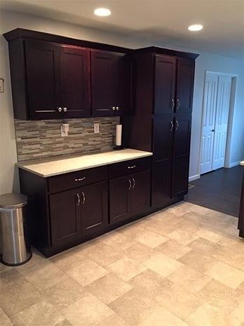 Shaker Espresso Sample Cabinet Listing