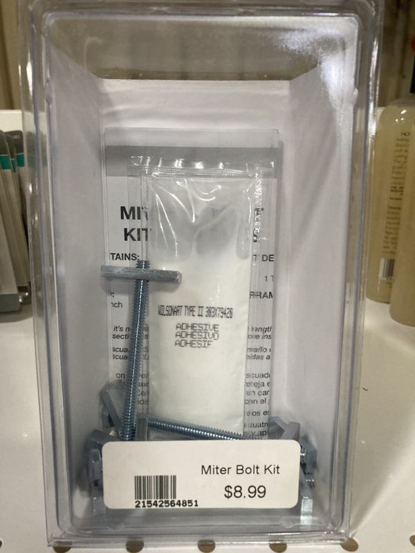 Miter Bolt Kit