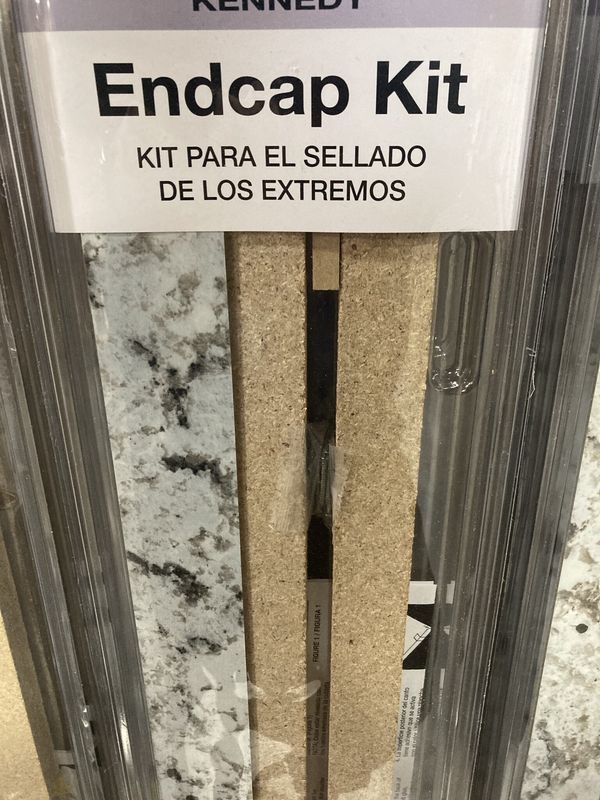 9476-43 White Ice Granite Endcap Kit