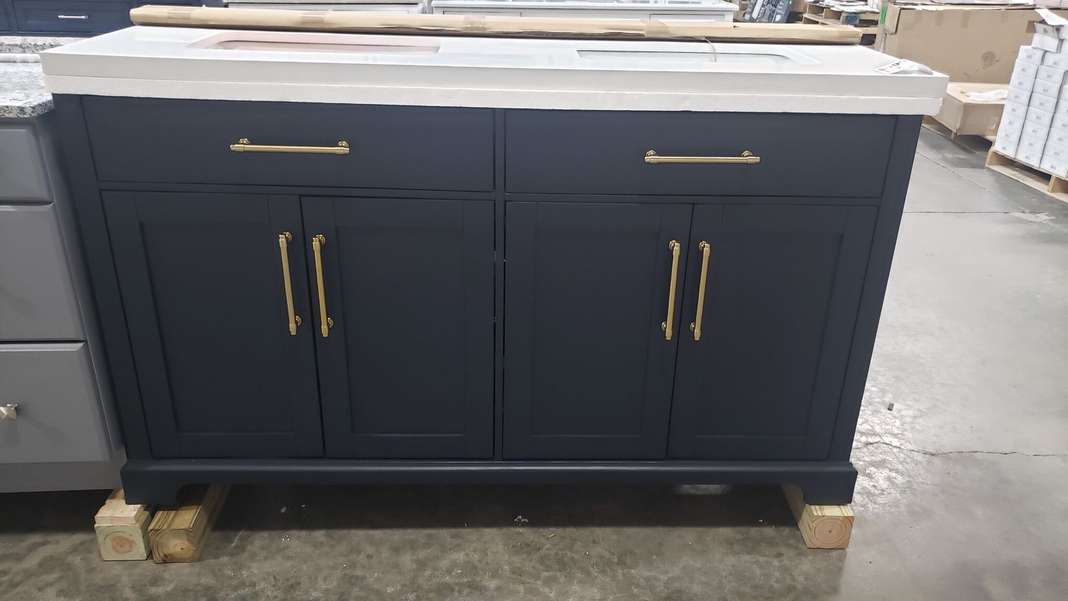 Whalen 60&quot; Kendare Double Vanity W/Top