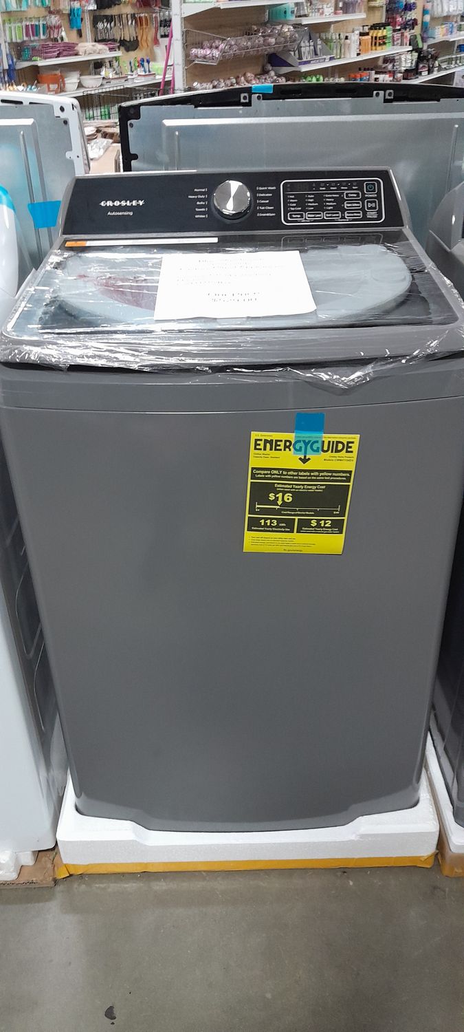 Crosley 4.1CuFt Washing Machine New CWM41154DX