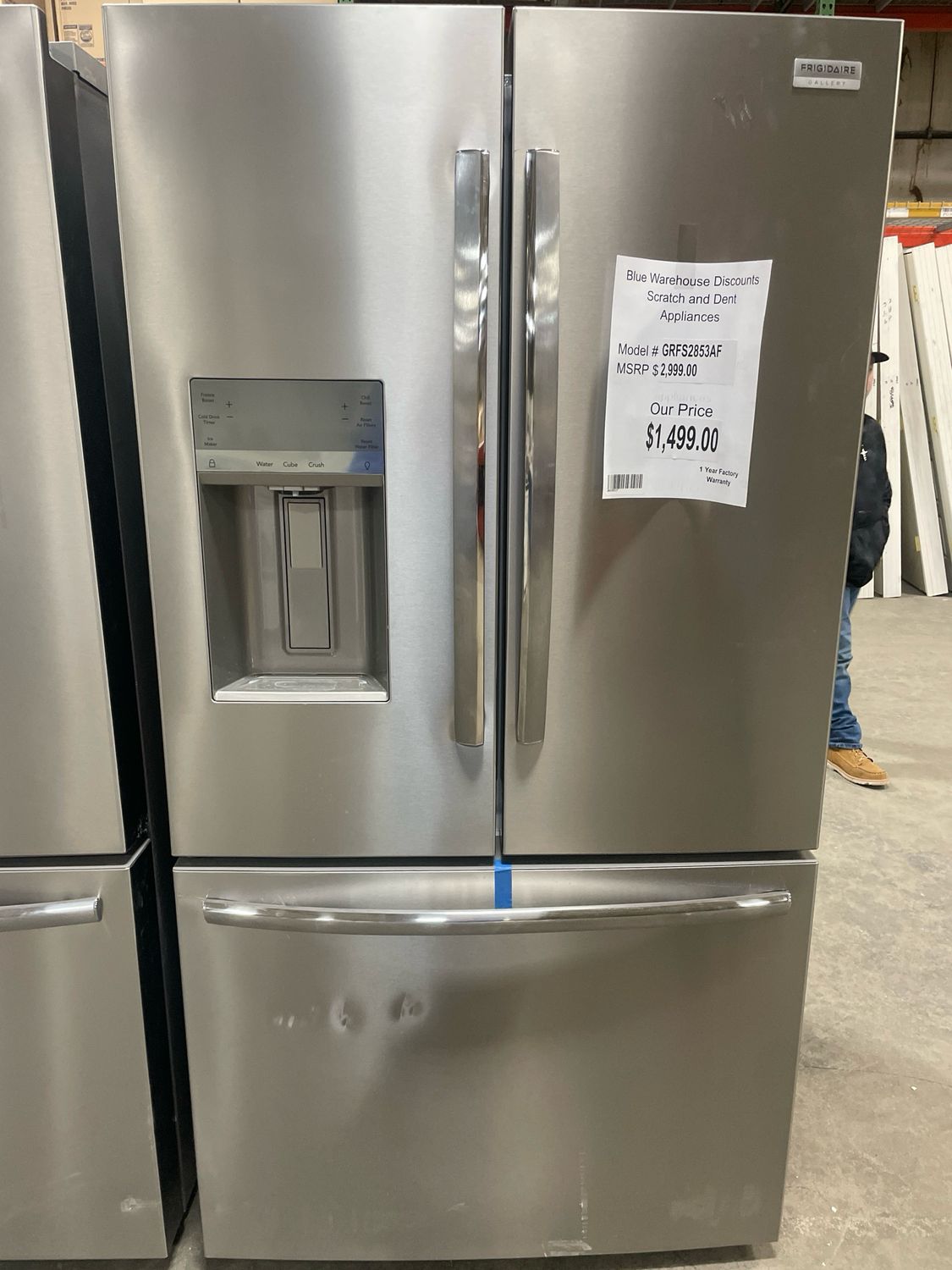 Scratch &amp; Dent Frigidaire Refrigerator GRFS2853AF