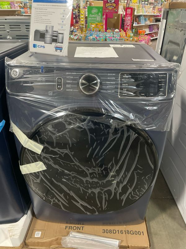 GE Factory Direct GFD55ESPRRS 7.4cuft  Sapphire Blue Frontload Electric Dryer