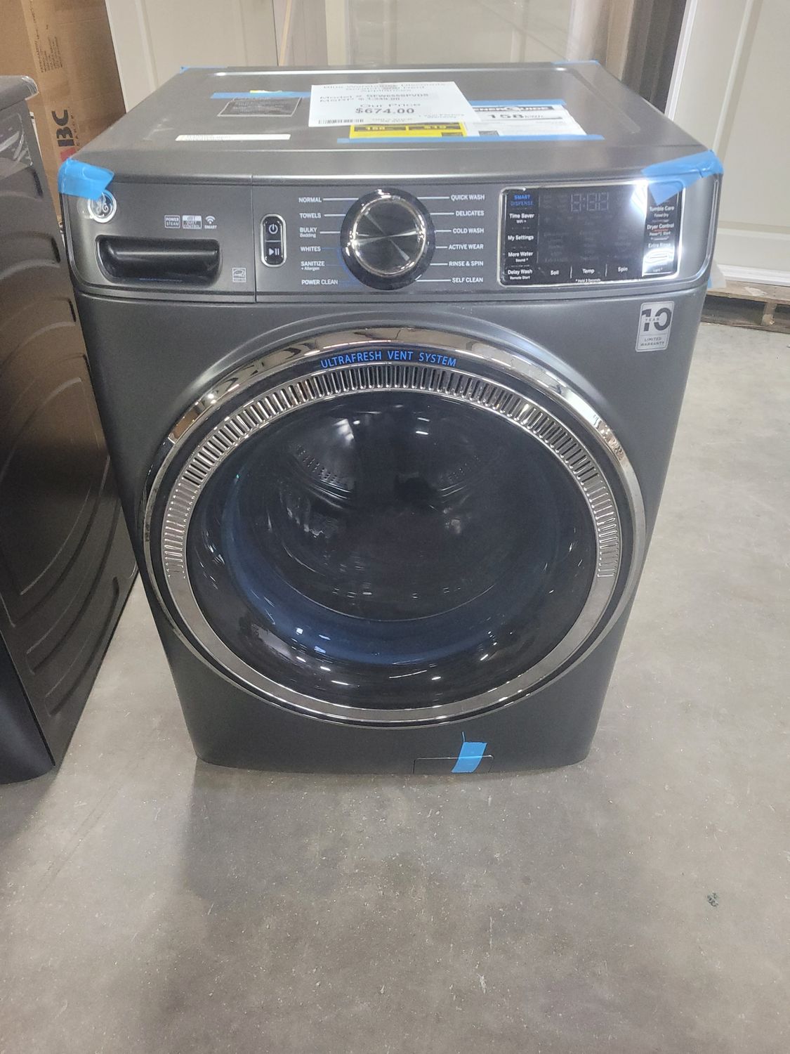 Scratch &amp; Dent GE Frontload Washing Machine GFW655SPVDS