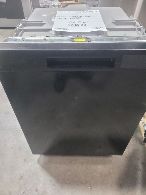 Scratch &amp; Dent Hotpoint Black Dishwasher HDF310PGRBB