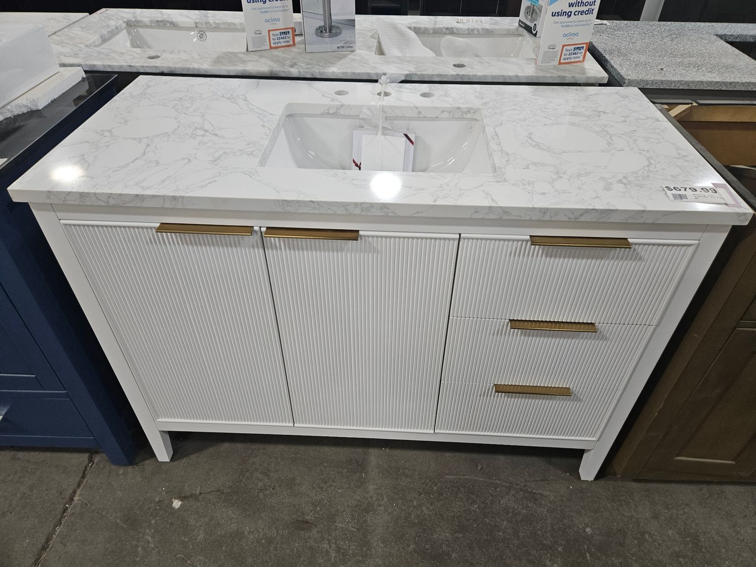 Bilroy 48&quot; Vanity W/Top A