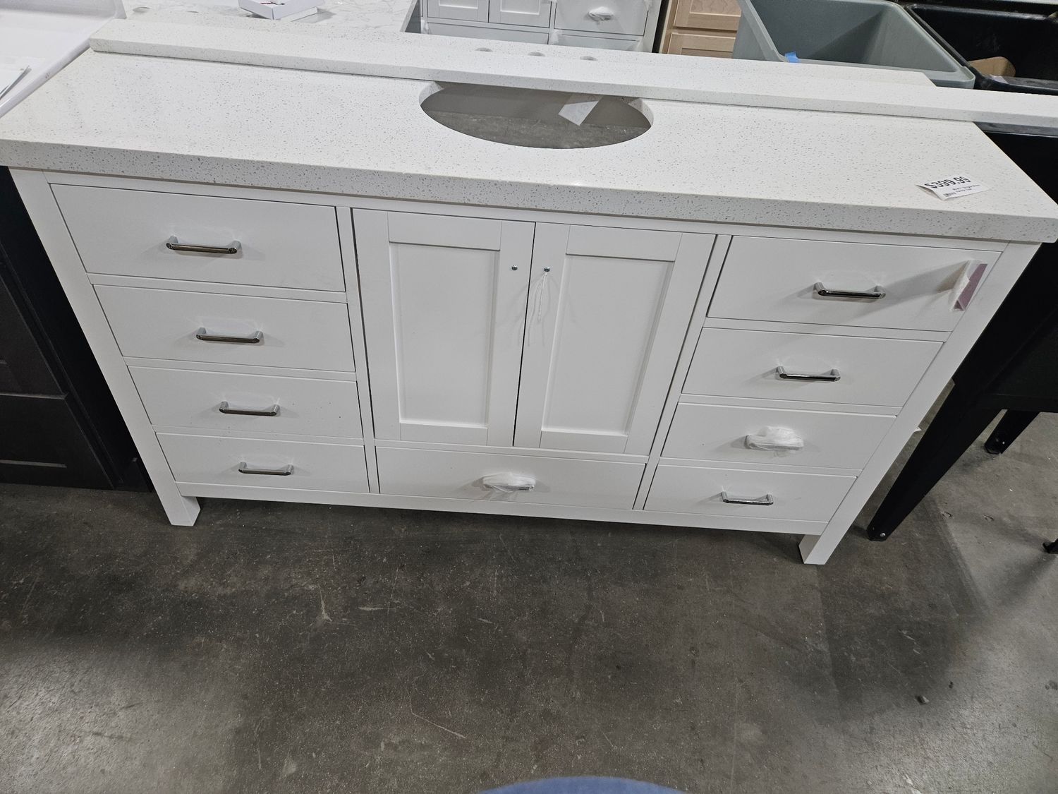 Siem 60&quot; Vanity Cabinet Only A