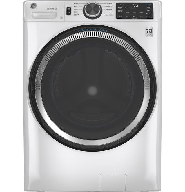 GE Factory Direct GFW550SSN5WW 4.8cuft  White Frontload Washine Machine