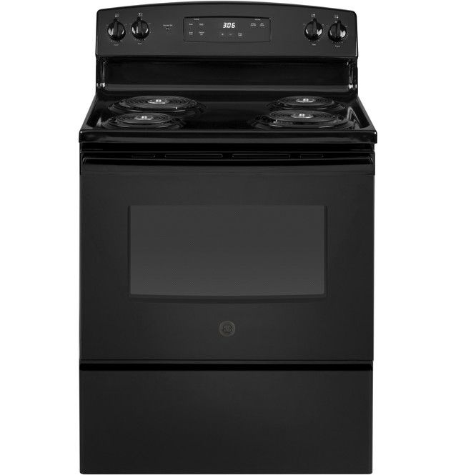 GE JBS360DMBB Electric Coil Black Range New