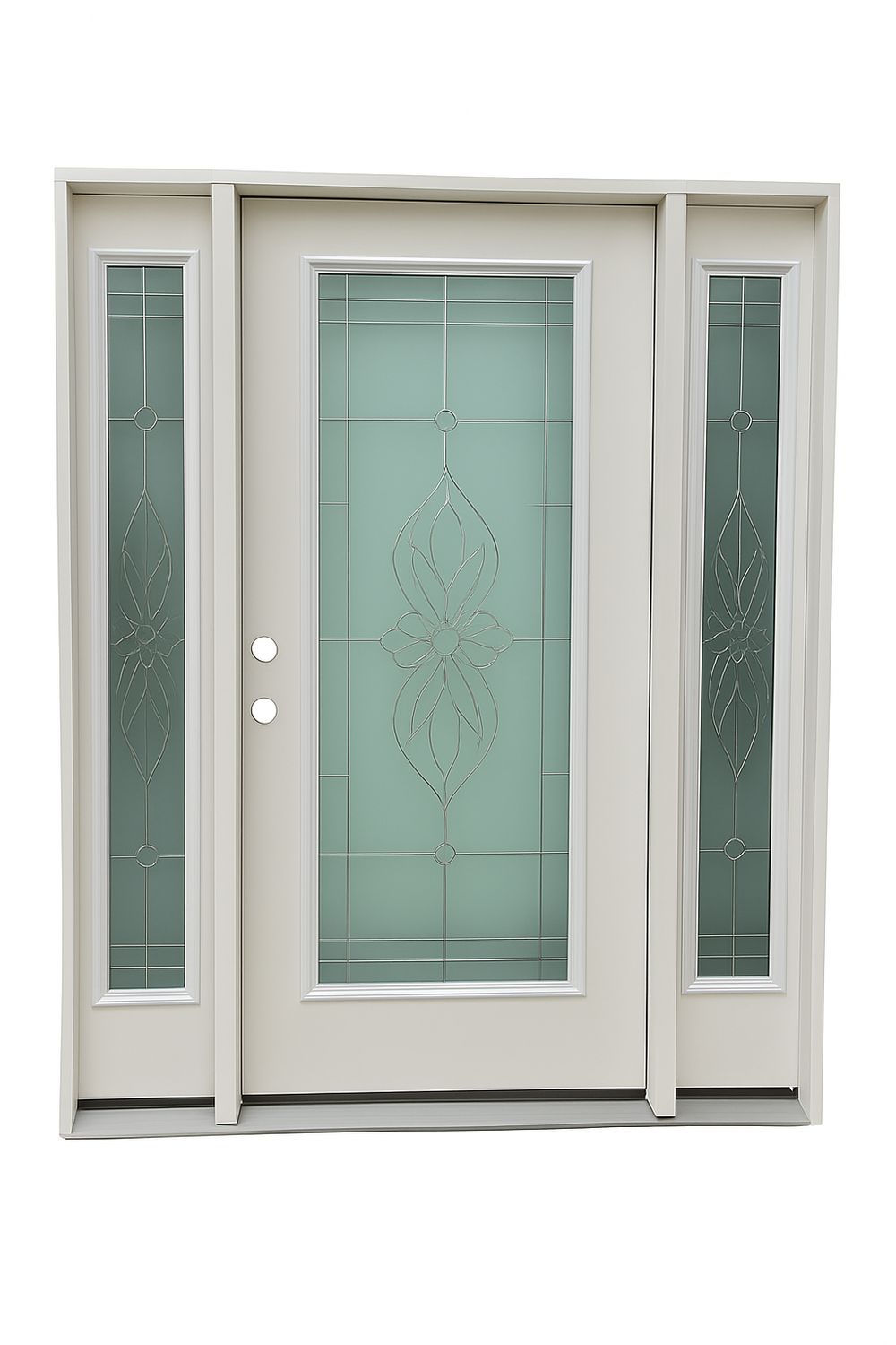 22x64 Deco Patina Sidelite Prehung Door LH 36“