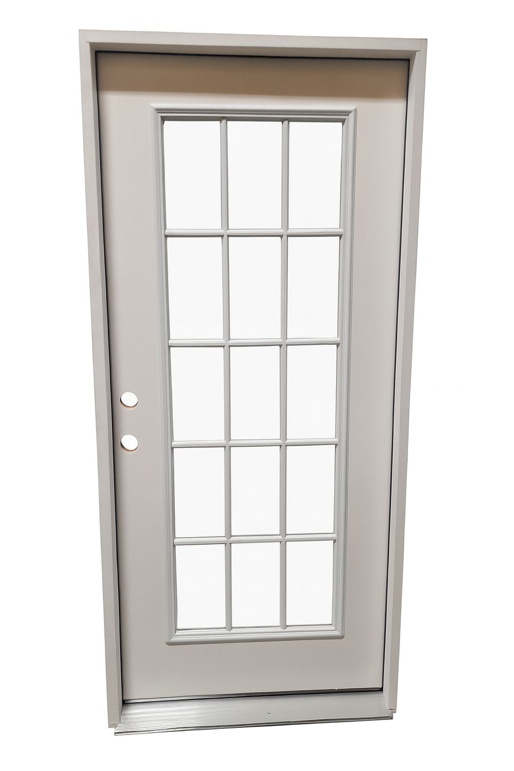 Exterior 15 Lite Prehung Door LH 36“