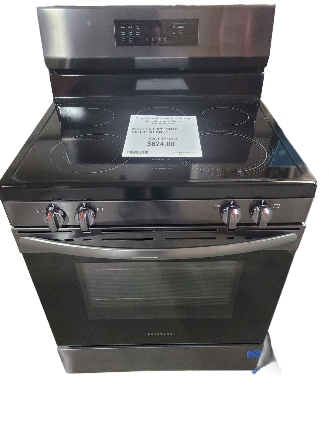 Scratch &amp; Dent Frigidaire Electric Range FCRE3083AD