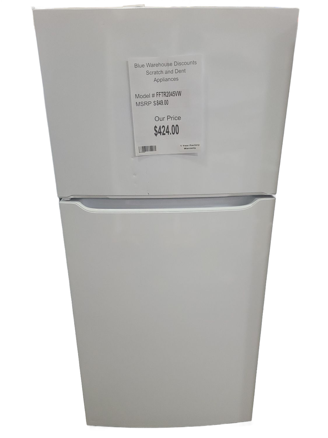Scratch &amp; Dent Frigidaire Refrigerator FFTR2045VWA