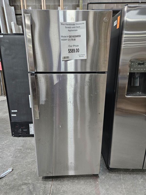 Scratch &amp; Dent GE Refrigerator GIE18GSNRSS