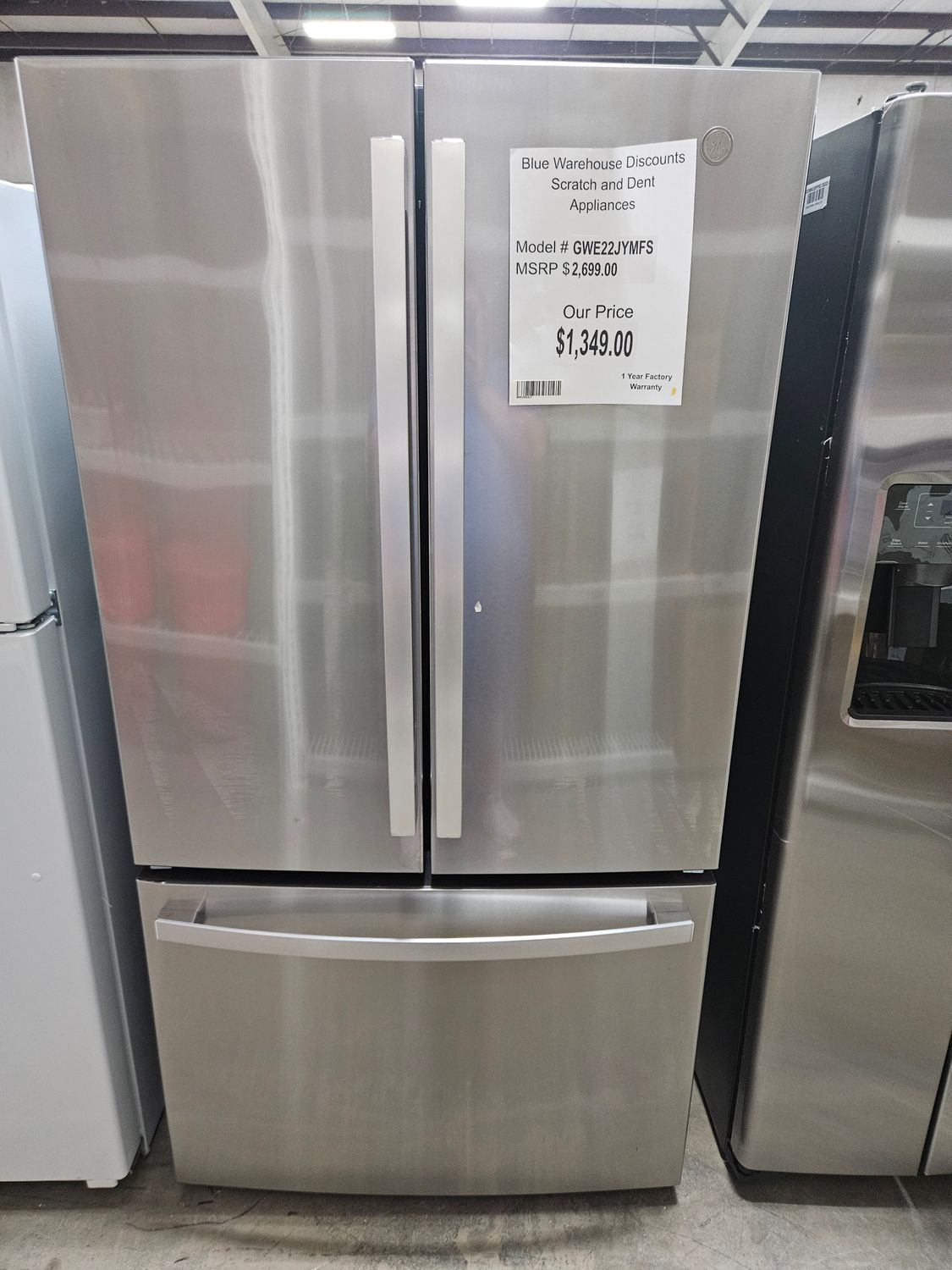 Scratch &amp; Dent GE Refrigerator GWE22JYMFS