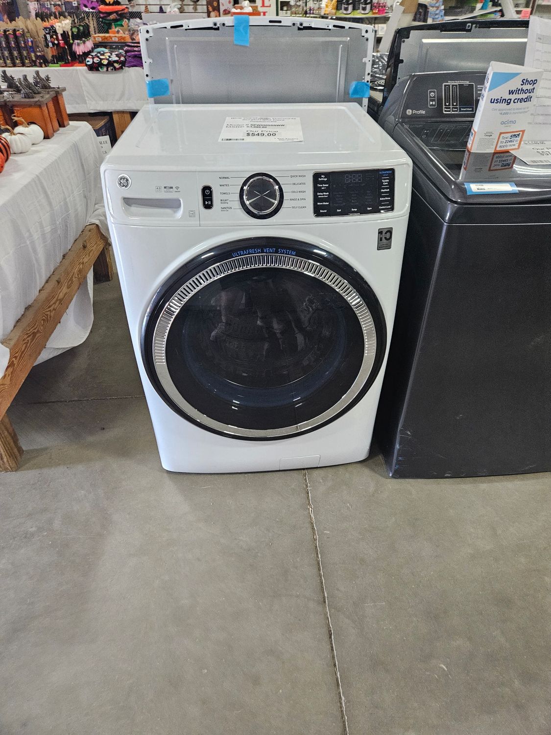Scratch &amp; Dent GE Washer GFW550SSNWW
