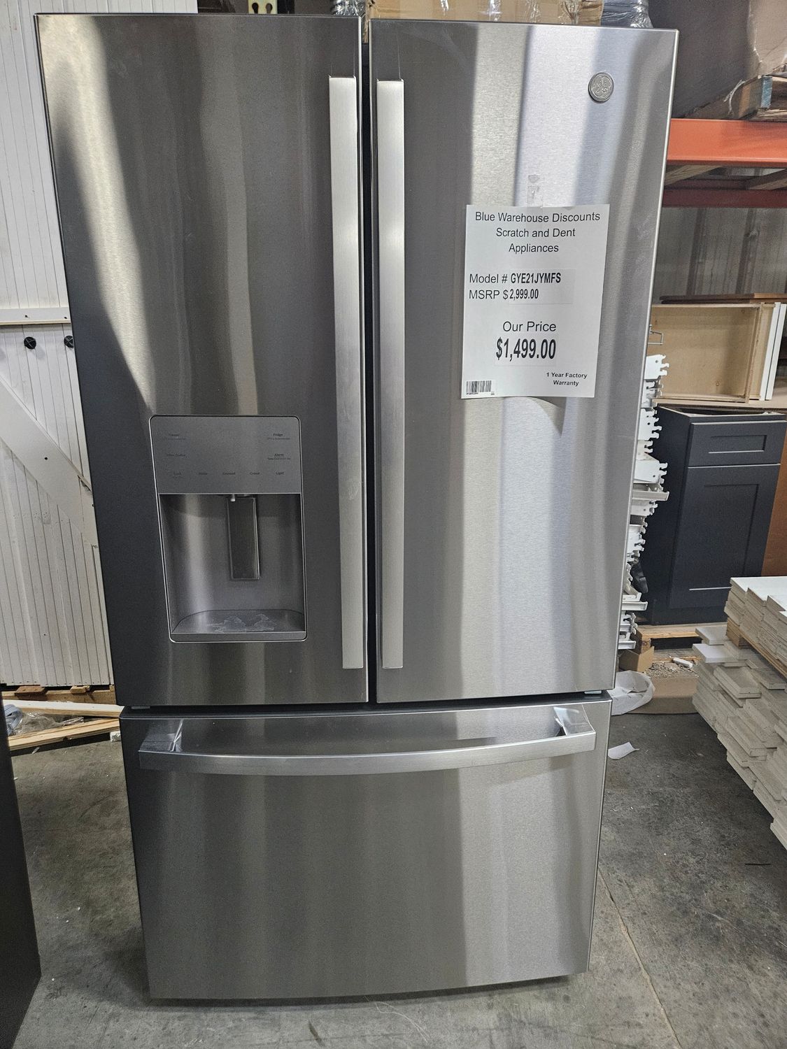 Scratch &amp; Dent GE Refrigerator GYE21JYMFS