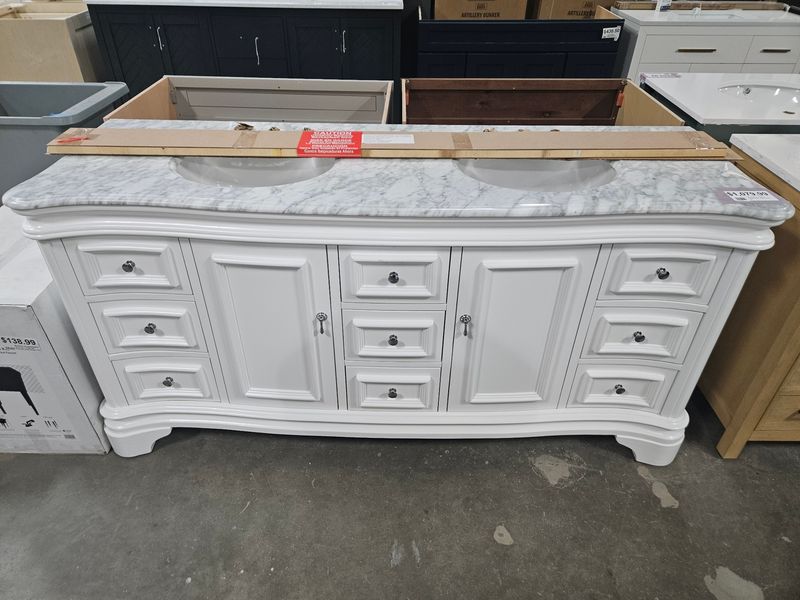 Twain 72&quot; Vanity W/Top