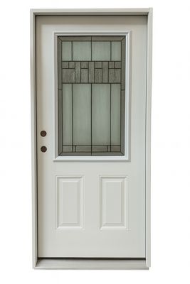Exterior 22x48 Decorative Patina Prehung Door RH 36“
