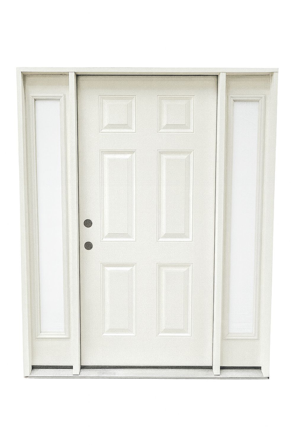 Panel Door Sidelite Prehung Door RH 36“