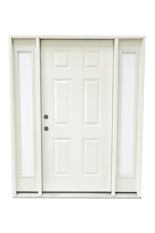 Panel Door Sidelite Prehung Door LH 36“