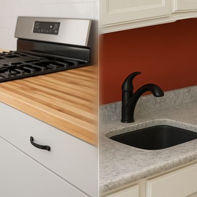 Butcher Block &amp; Countertop