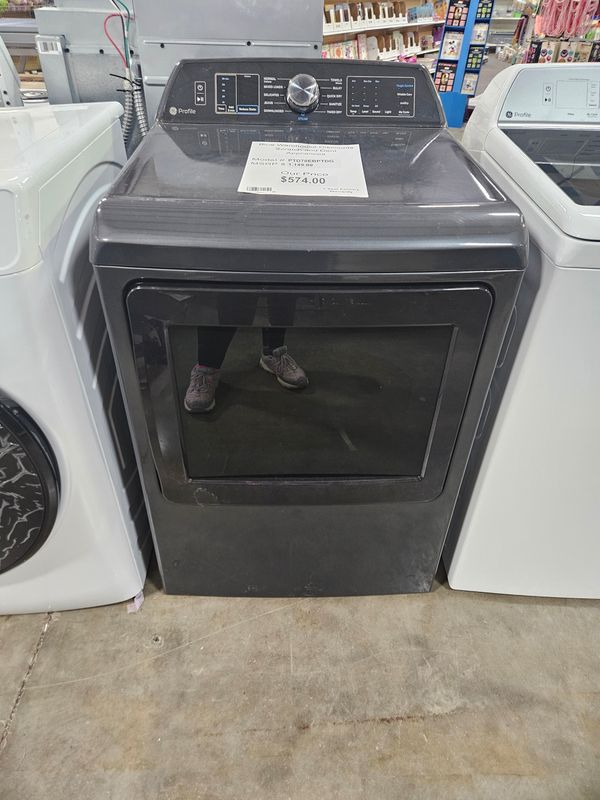 Scratch &amp; Dent GE Profile Electric Dryer PTD70EBPTDG